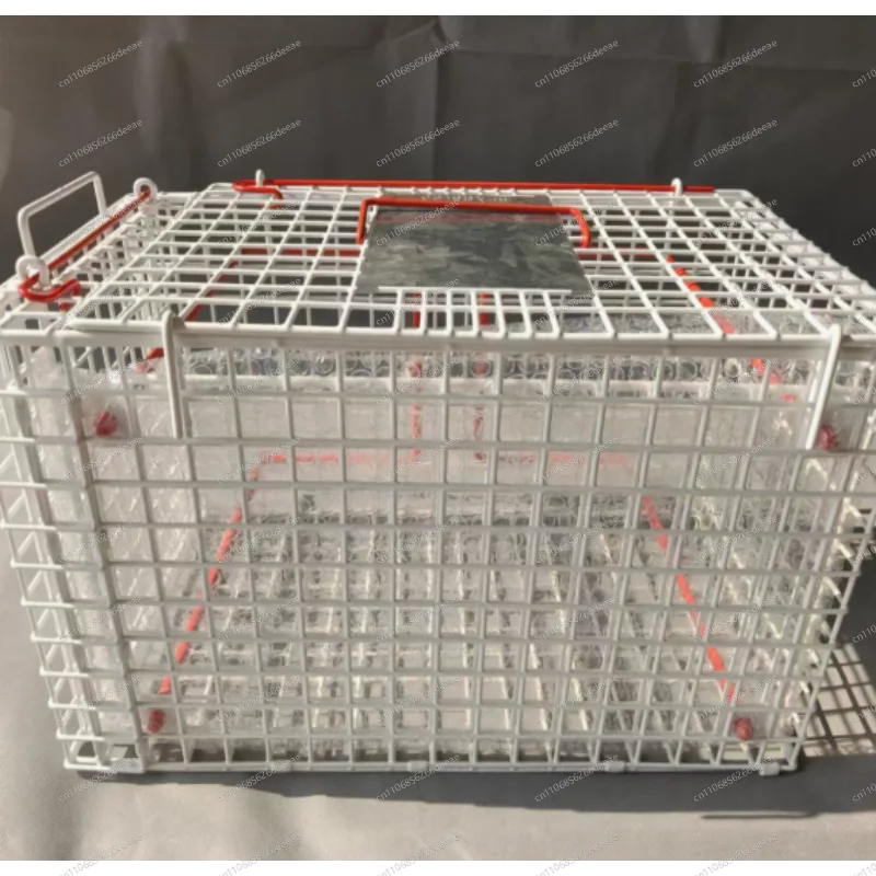 Professional Cat Immobilization Cage – White, for Injection, Grooming & Rescue (Non-Slip Design) view 5