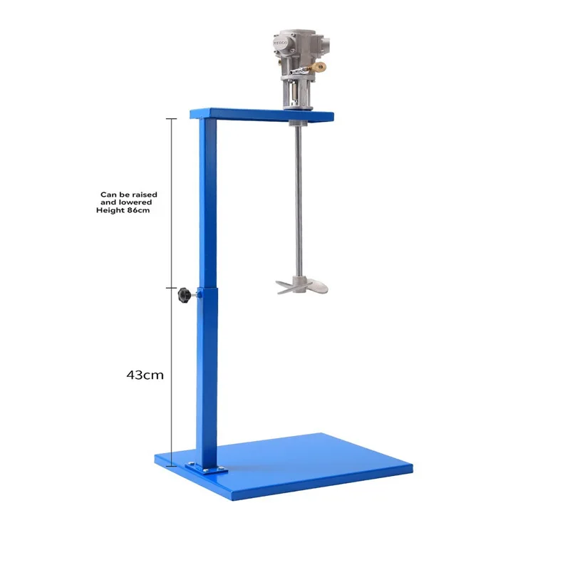 25 Gallon Pneumatic Mixer Pneumatic Paint Mixer Ink Paint Mixer Paint Mixing Clip-On Mixer Aluminum Alloy Impeller