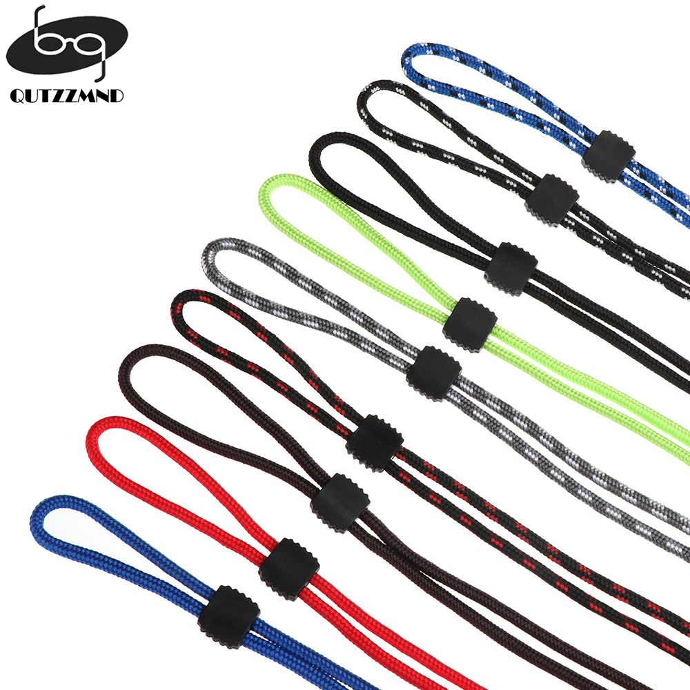 Cadena de nailon para gafas, Correa intercambiable antideslizante, duradera, cordón para el cuello, soporte para gafas de sol deportivas