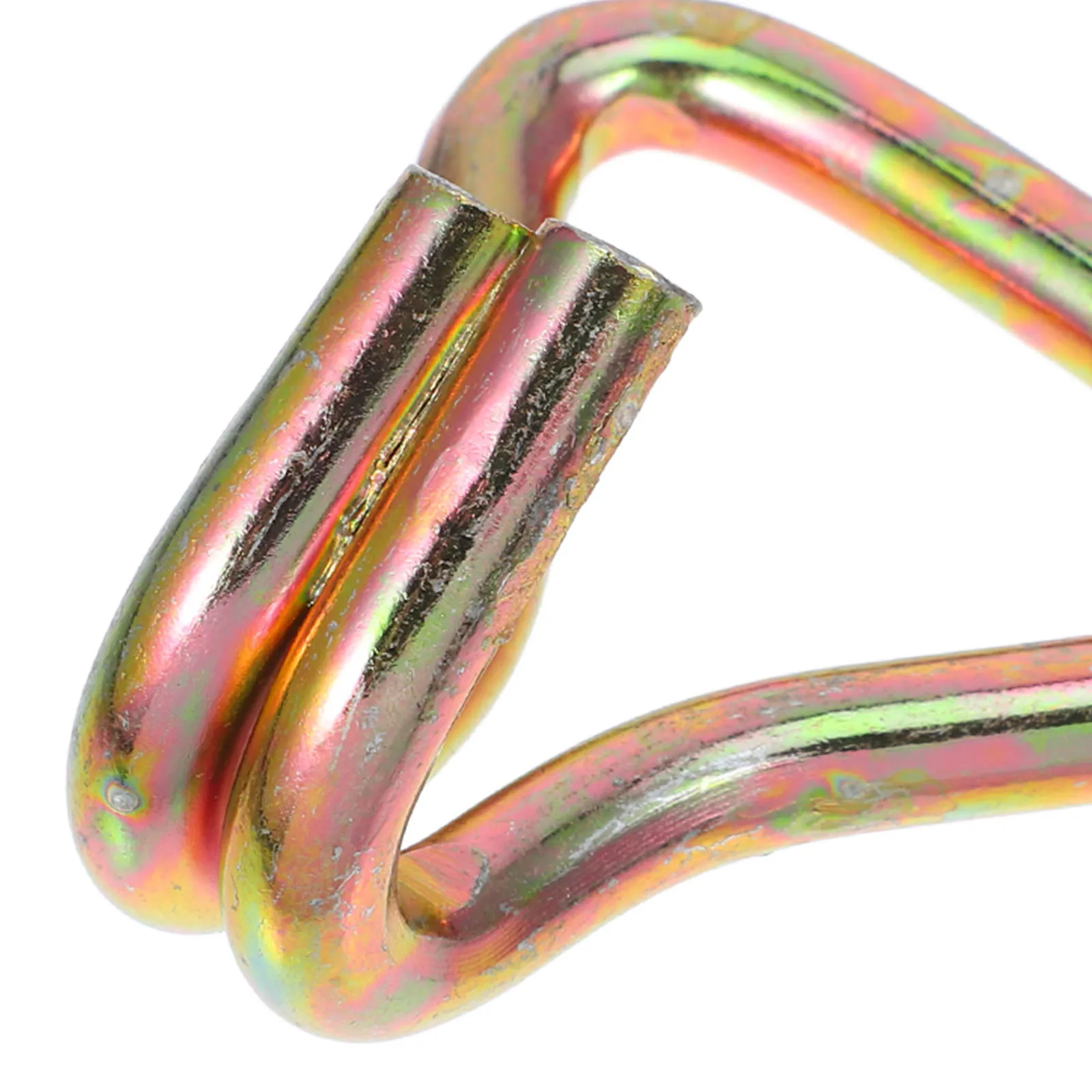 4 crochets de fixation de cargaison en métal, crochets à cliquet épaissis, double crochet en J, sangle de fixation pour moto, vélo, scooter, remplacement en plein air