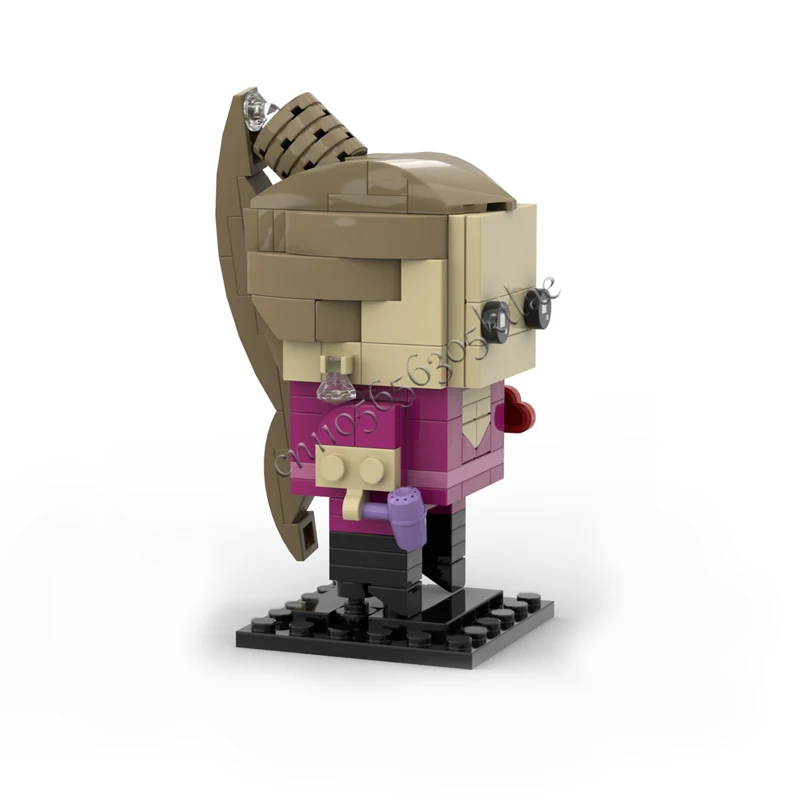 360ピース MOC カスタマイズ タビタ オチ グルッタサン ブリックヘッドモデルセット DIY クリエイティブブリック組み立てコレクション ディスプレイトイ キッズギフト