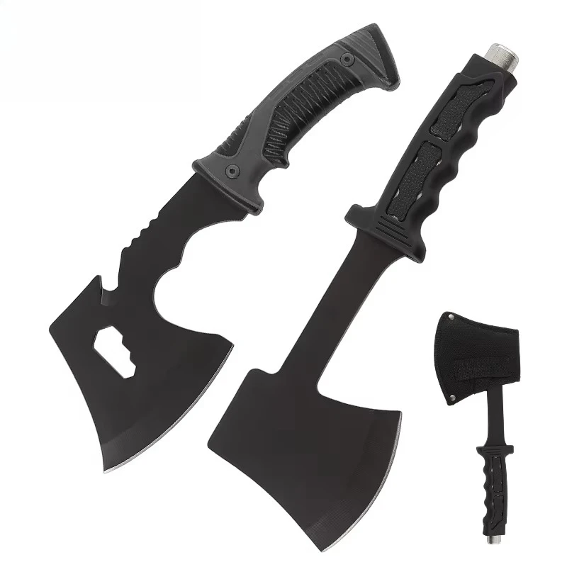 28cm Multi Purpose Tactical Hand Axe 3CR13 Stainless Steel Blade Fiberglass Handle Outdoor Camping Survival Tool