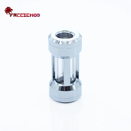 FREEZEMOD PC Water Cooling Filter Fitting Composite Design Large Visible Area Dual Internal Threads GLQ-JX2