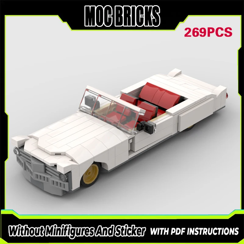 

Speed Racing Car Model MOC Building Bricks Convertible Luxury Car Modular Technology Gifts Holiday Assemble Children Toys Suit