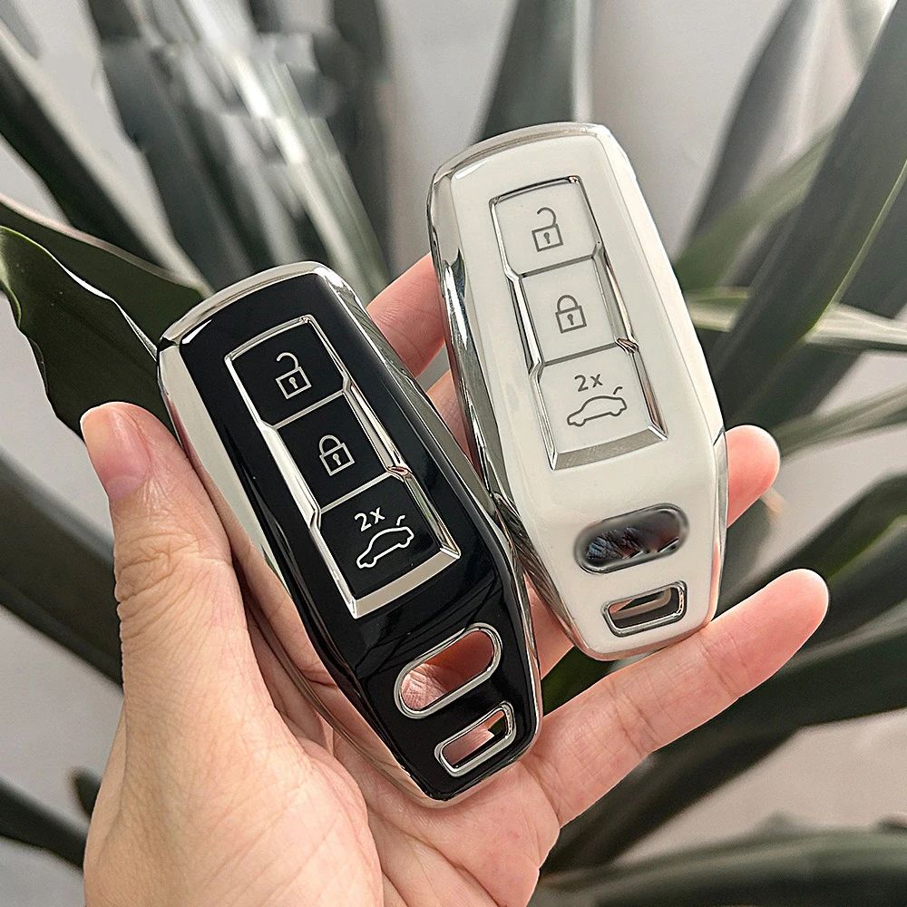 

TPU New Car Remote Key Case Full Cover Shell For Audi A3 A5L Q6 A6L A6 A7 Q7 Q3 Q5 New 2025 Protector Keyless Holder Accessories