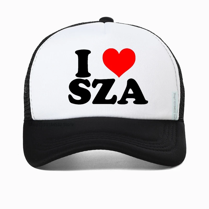 

I Love SZA Good Days Graphics Print Baseball cap Men Women Hip Hop Rapper hat 90s Vintage Adjustable Snapback hats Garros