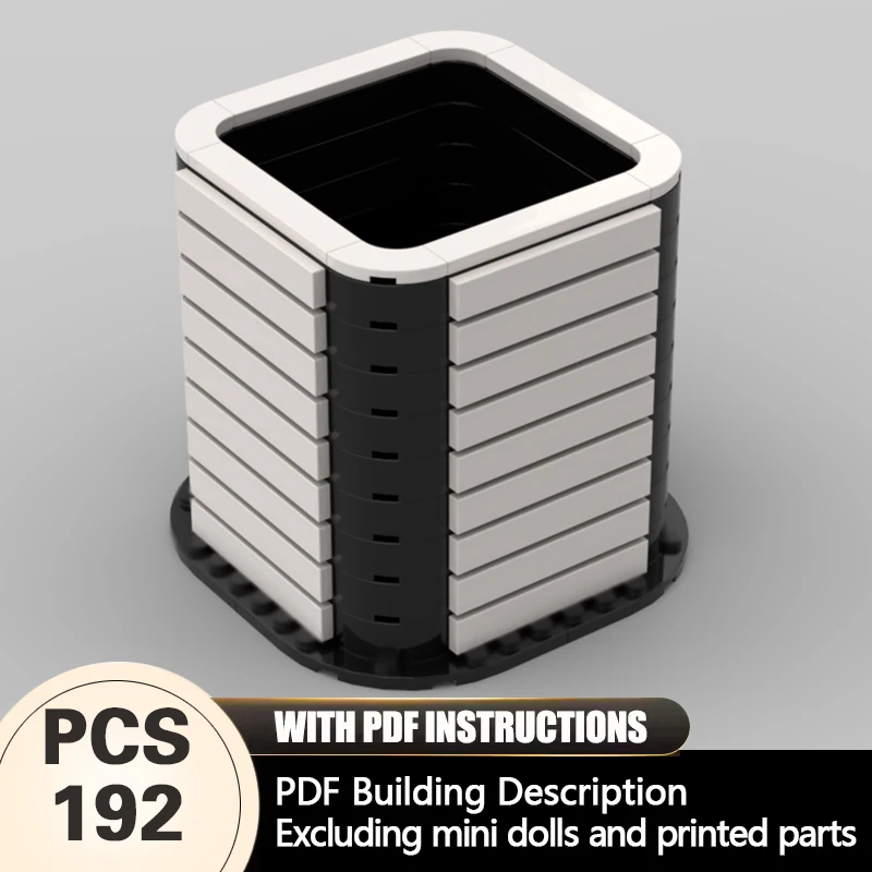 

Creators Plant Series Model MOC Building Bricks Simple Flower Vase Modular Technology Gifts Holiday Assemble Children Toys Suit