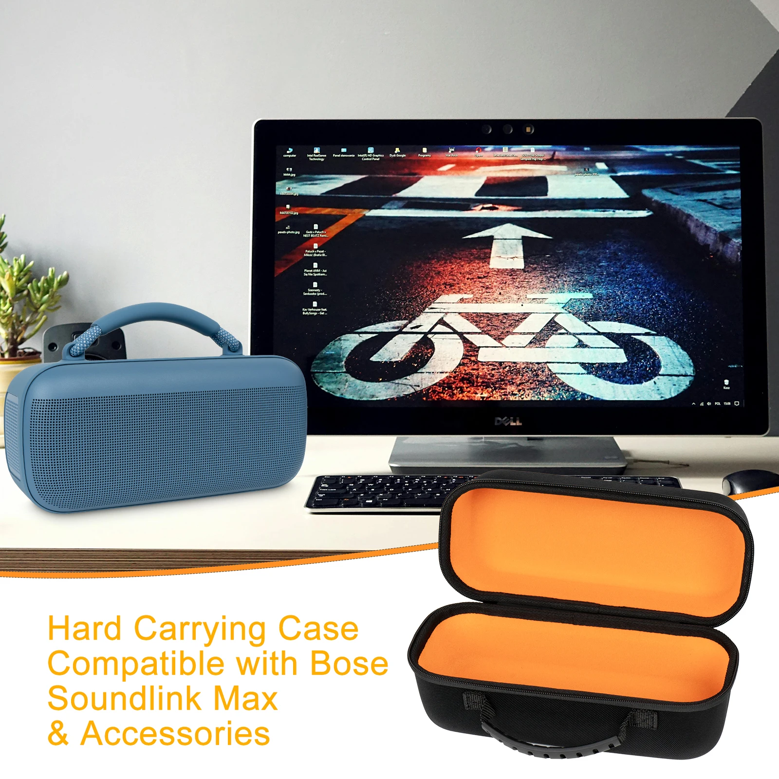 Hard EVA Travel Case Storage Bag for Bose Soundlink Max Wireless Speaker Carrying Box For Wireless Speaker Accessories