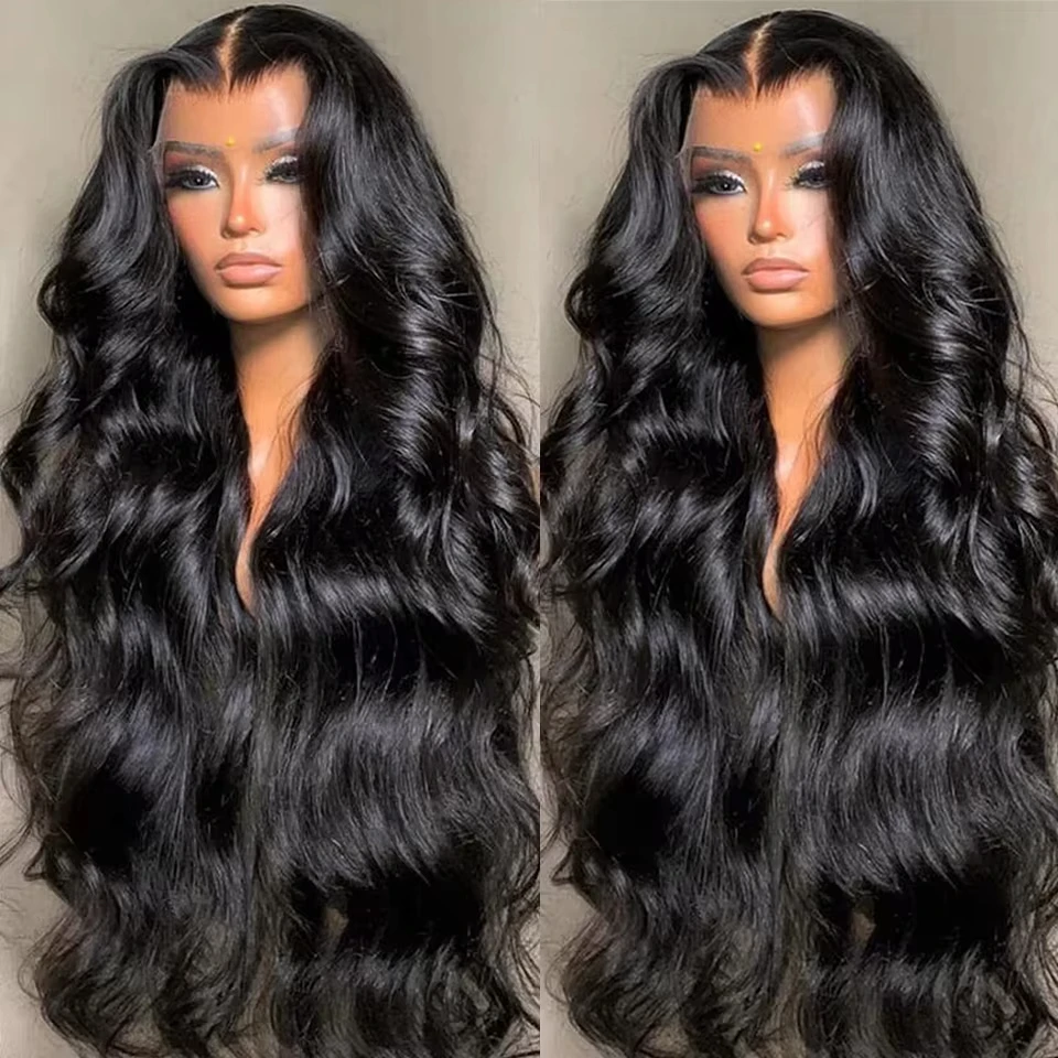30 pollici 13x4 onda del corpo hd trasparente parrucche anteriori in pizzo parrucca brasiliana dei capelli umani al 100% 5x5 parrucca frontale in pizzo dell'onda del corpo per le donne