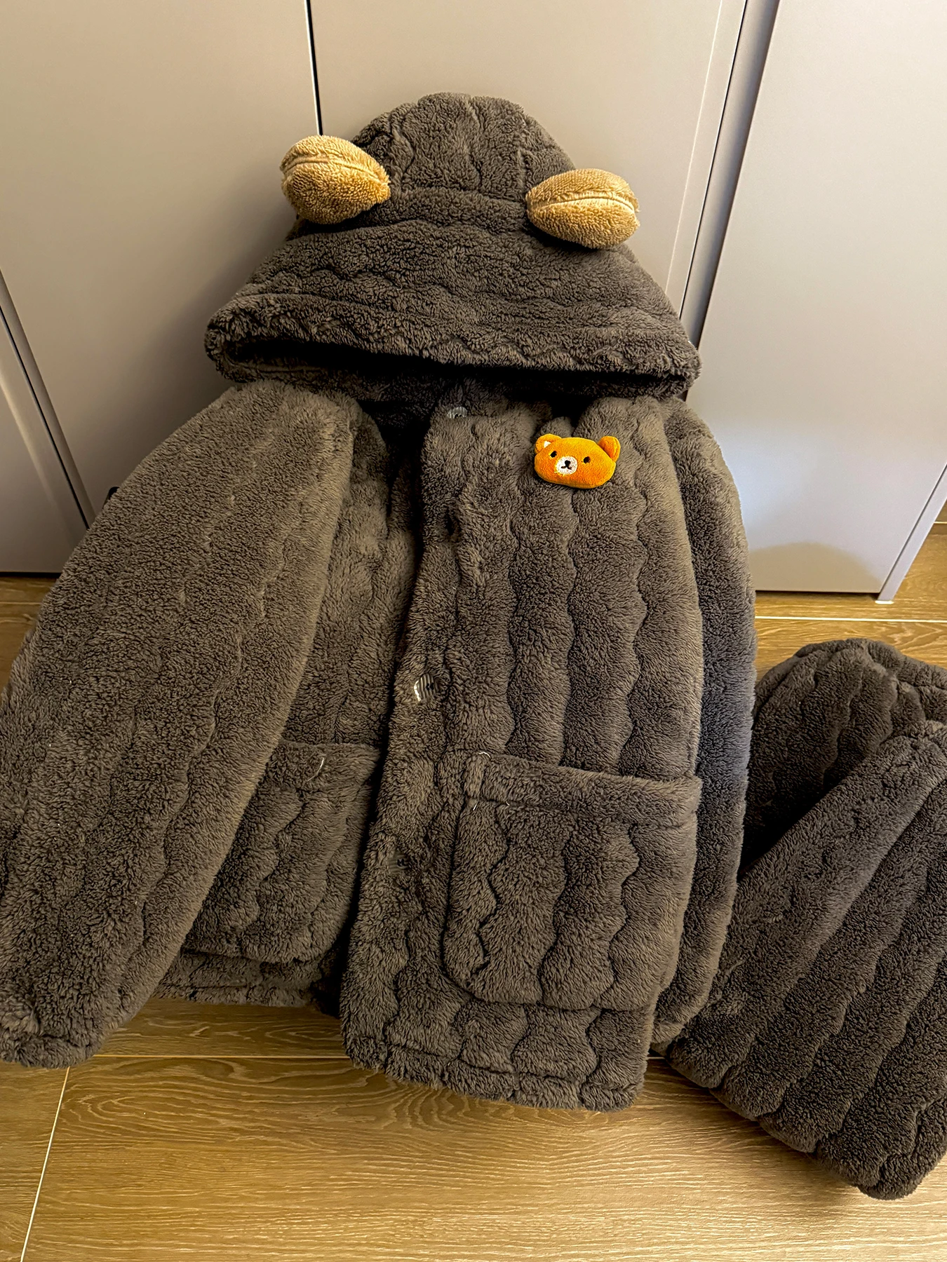 men's-winter-hooded-spwear-thiened-coral-fce-cotton-padded-loose-home-clothes-set-warmth-retention-casual-sle-long