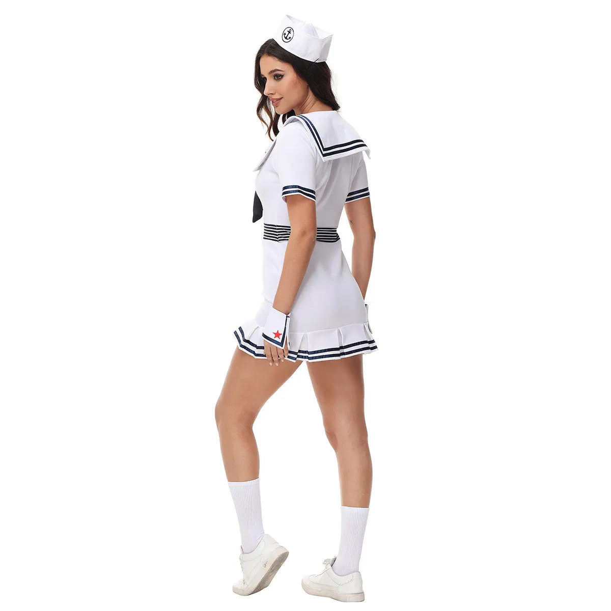 Seksowny strój marynarski Briti, cosplay, duży rozmiar, kostium na występy, strój byłej marynarki, damski, męski.