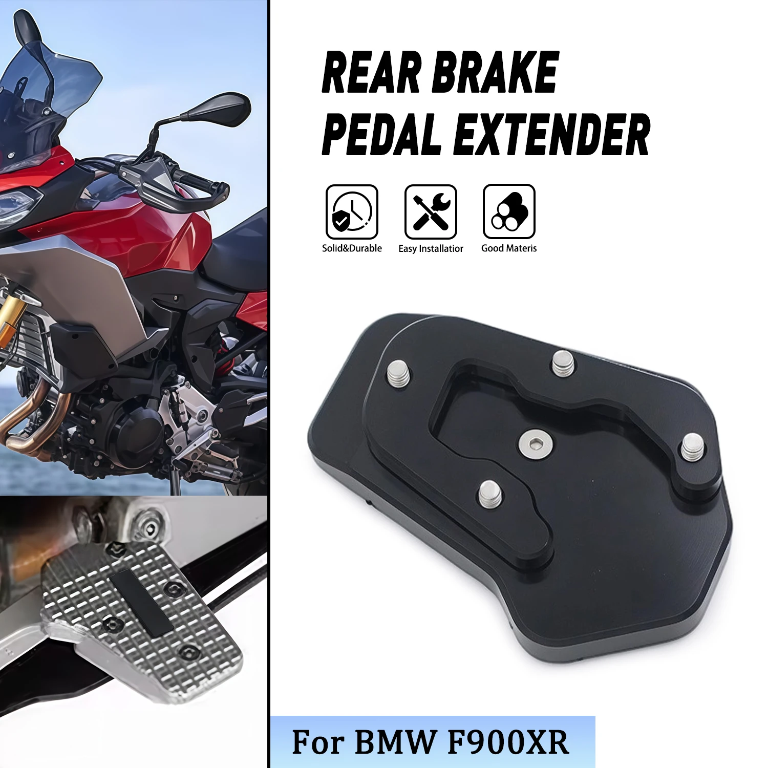

Motorcycle Accessories Rear Brake Lever Pedal Extender Foot Enlarge Extension fits For BMW F900XR F 900XR F900 R 2020 2021 2022