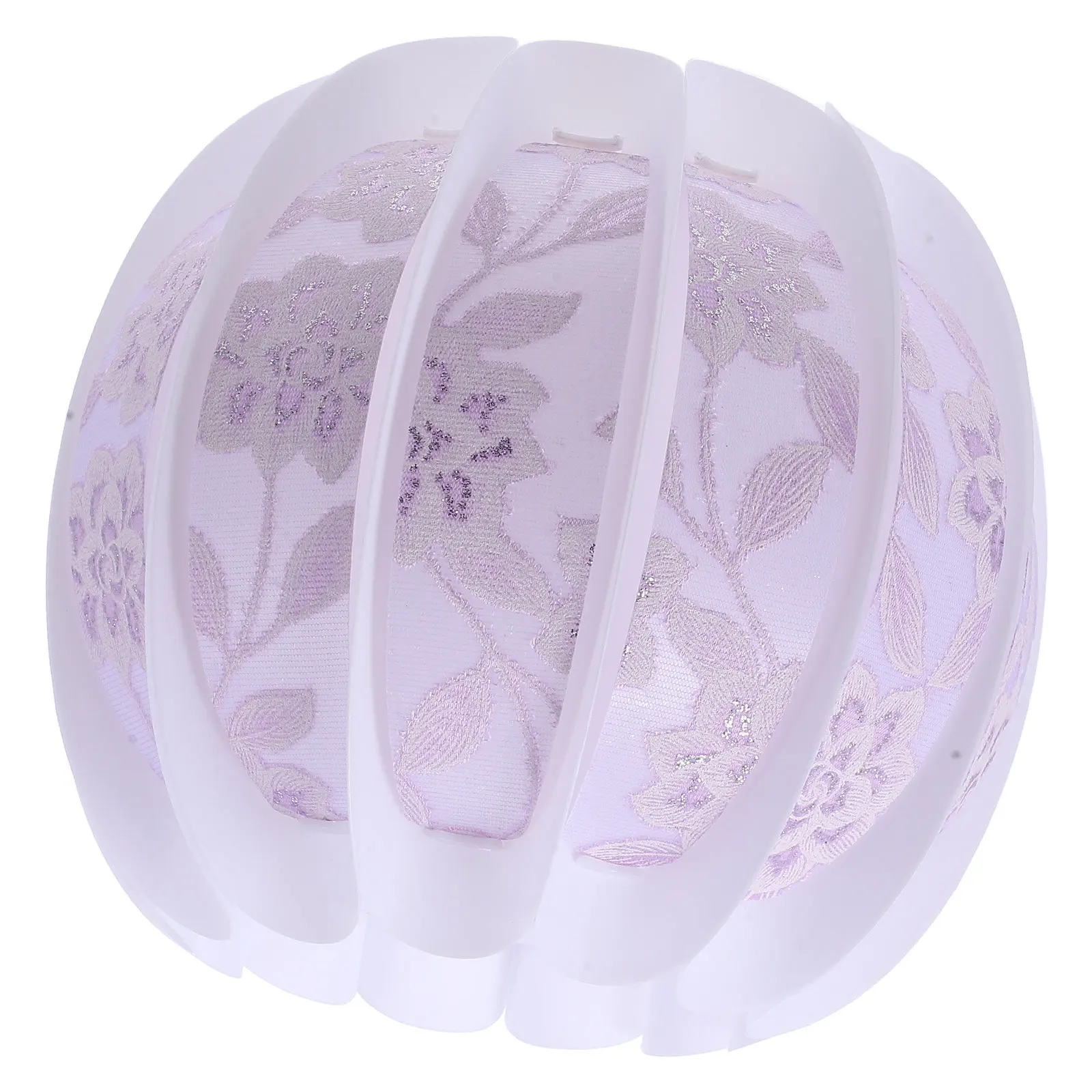 

Sturdy Round Lampshade Fine Workmanship No Dazzling Warm Atmosphere Lamp Cover for Bedroom Living Room Decorative Lampshade