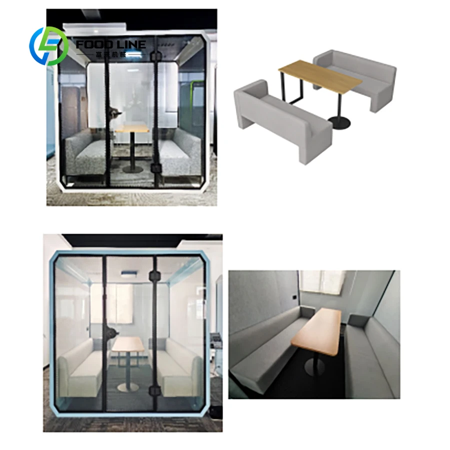 Customized Quiet Soundproof Acoustic Pods Peaceful Mute Room Chambers with Waterproof Steel Material