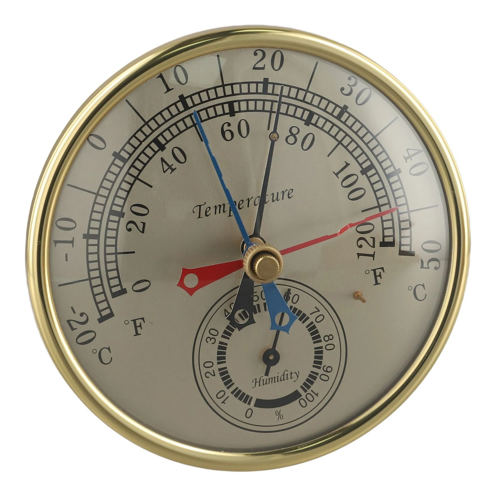 Indoor Thermometer Garden Thermometer Greenhouse Imported Temperature-sensing Hairspring Precise Measurement Indoor