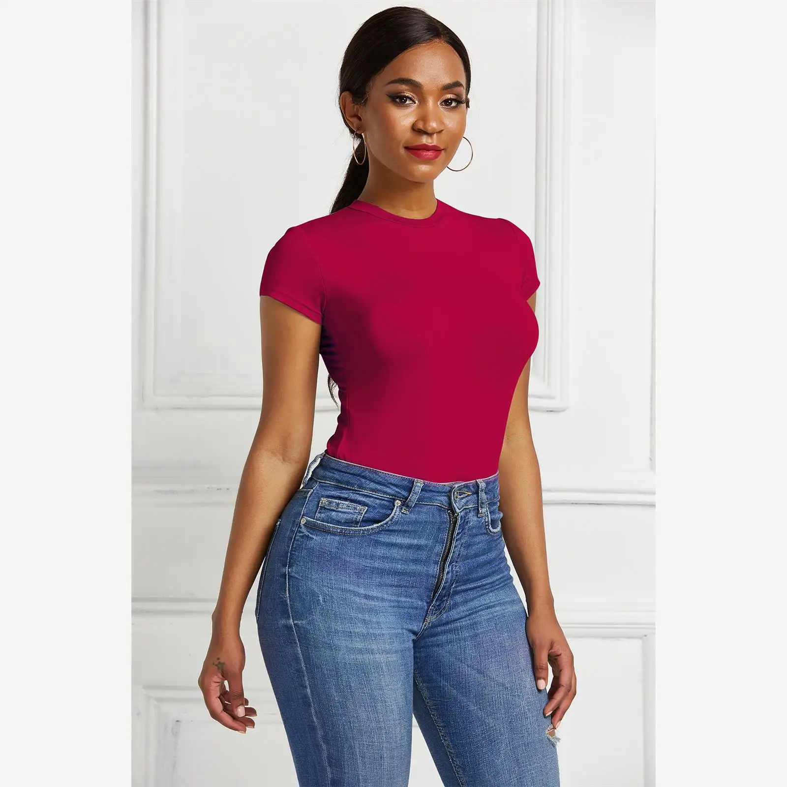 Bodysuits femininos de verão ort sve camada base topos cleanfit sle guarda-chuva soldado calças material pvc cintura média-baixa