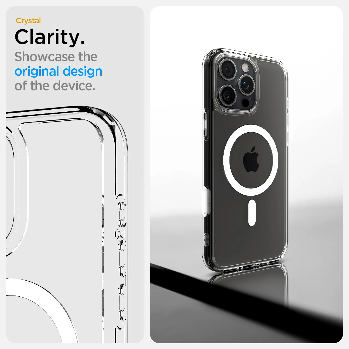 Etui Spigen Ultra Hybrid T MagFit MagSafe z kontrolą aparatu do iPhone 16 Pro Max / 16 Pro — zdjęcie 3