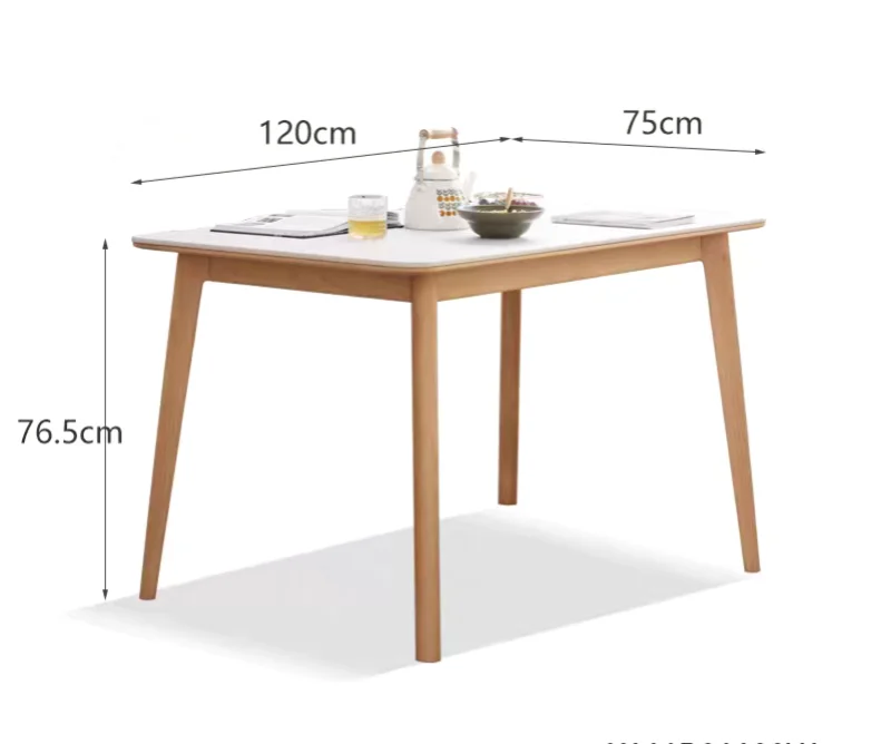*Dining Trestle Table Wood Rustic American rh Furniture Modern Simple Long Dining Table Solid  Wood Tea Table for Home Use