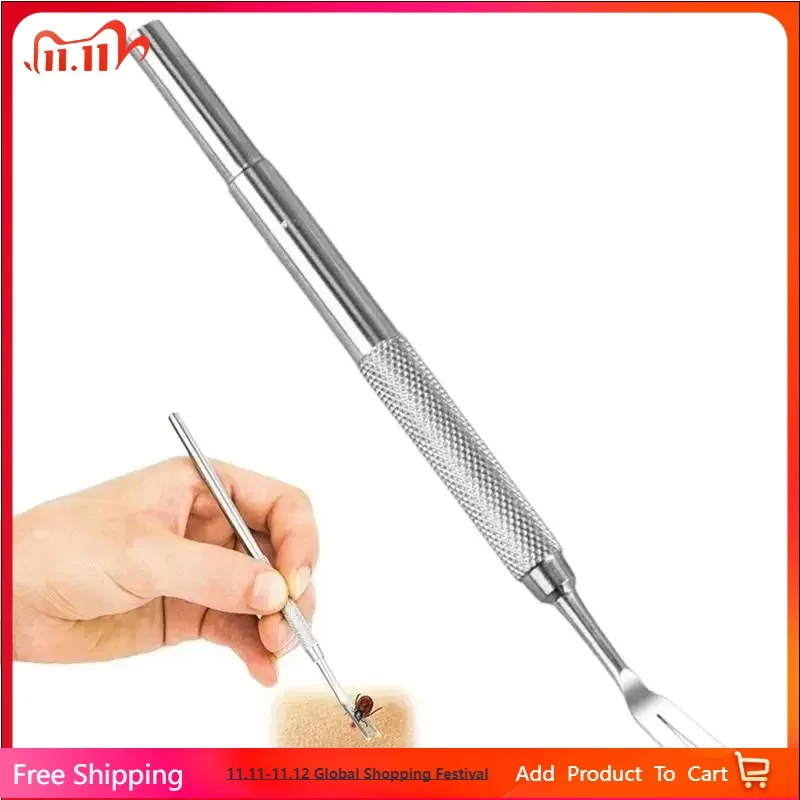 

Tick Remover Tool Tweezers Professional Tick Removal Tweezers For Humans & Pets Pets Flea And Tick Removal Tick Remover Tools