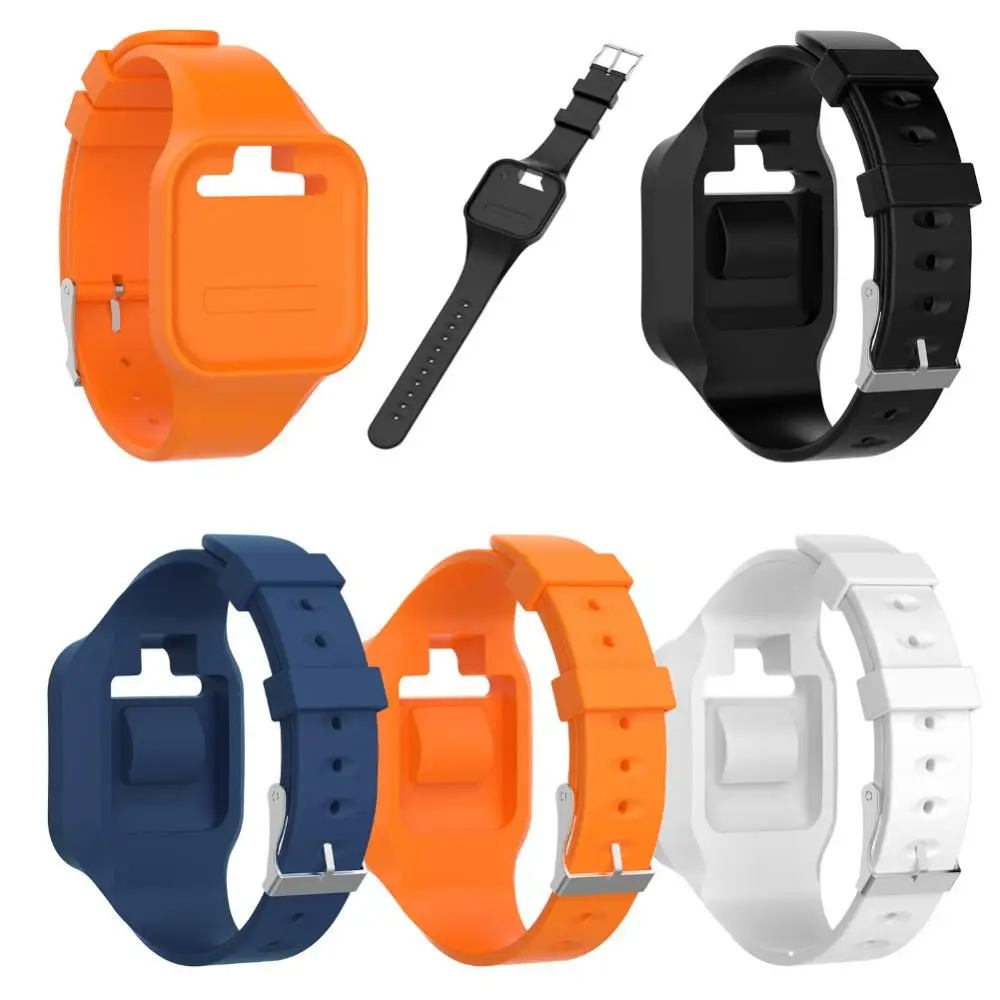 Pulseira de substituição de banda de relógio de silicone ajustável para golf buddy voz 2 gps