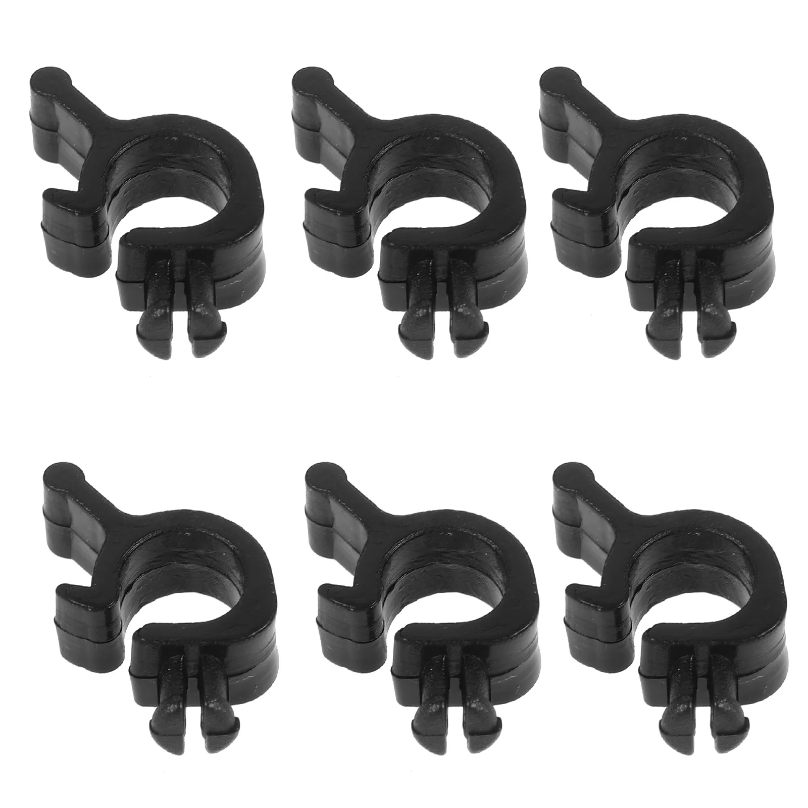 10Pcs Light Wire Clip Mount Hard Hat Flashlight Cable Holder Reliable Clip for Mining and Construction Use