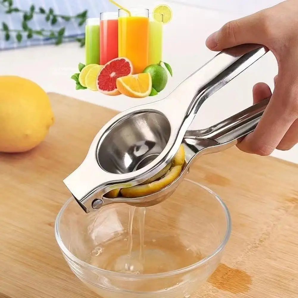 Lemon Squeezer Stainless Steel Manual Juicer Processor Kitchen Accessories Juice Fruit Pressing Citrus Orange Juicer Lemon Press