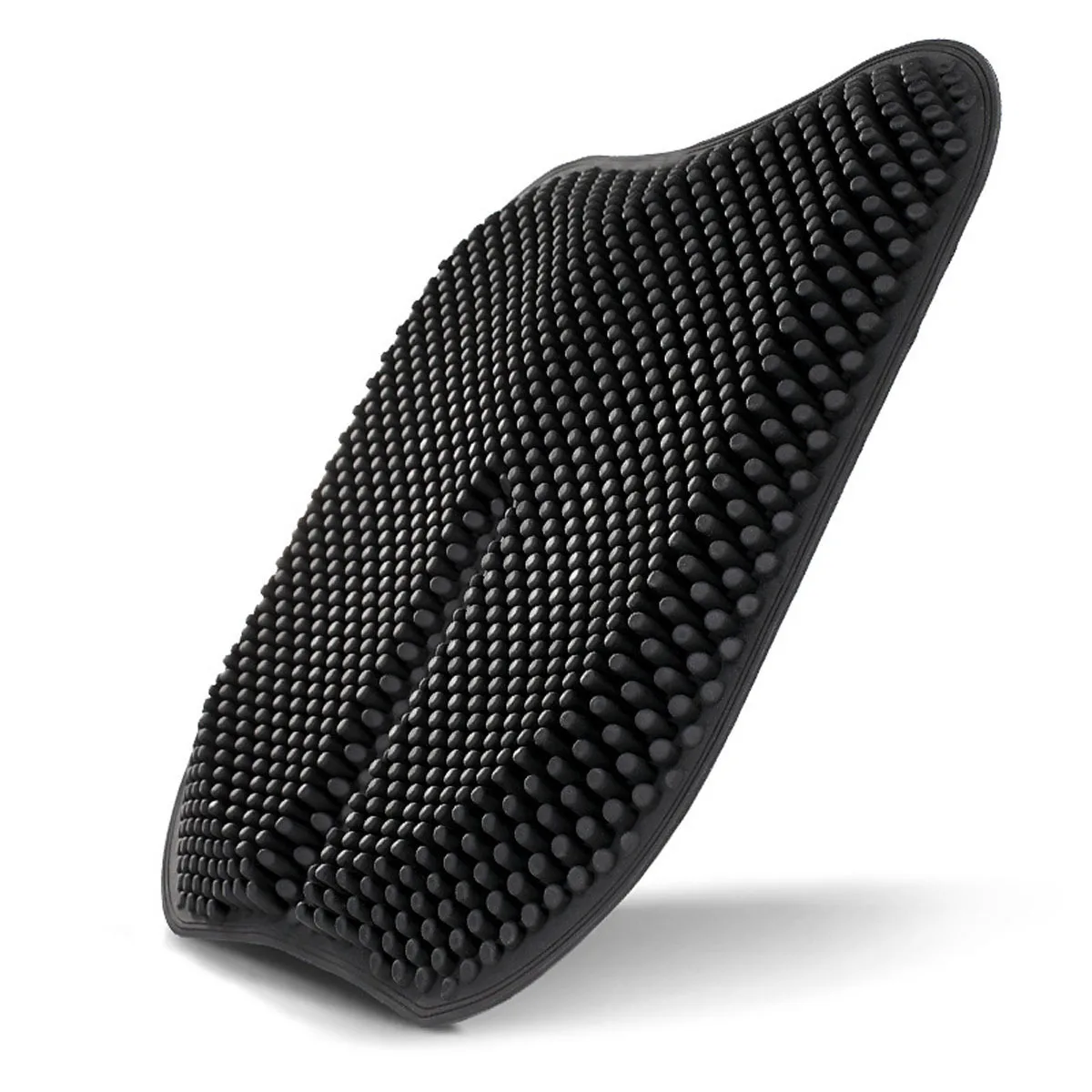 

Silicone Seat Cushion Breathable Non-Slip Massage Pad For Car Office Cushion Massage Chair Wheelchair Black