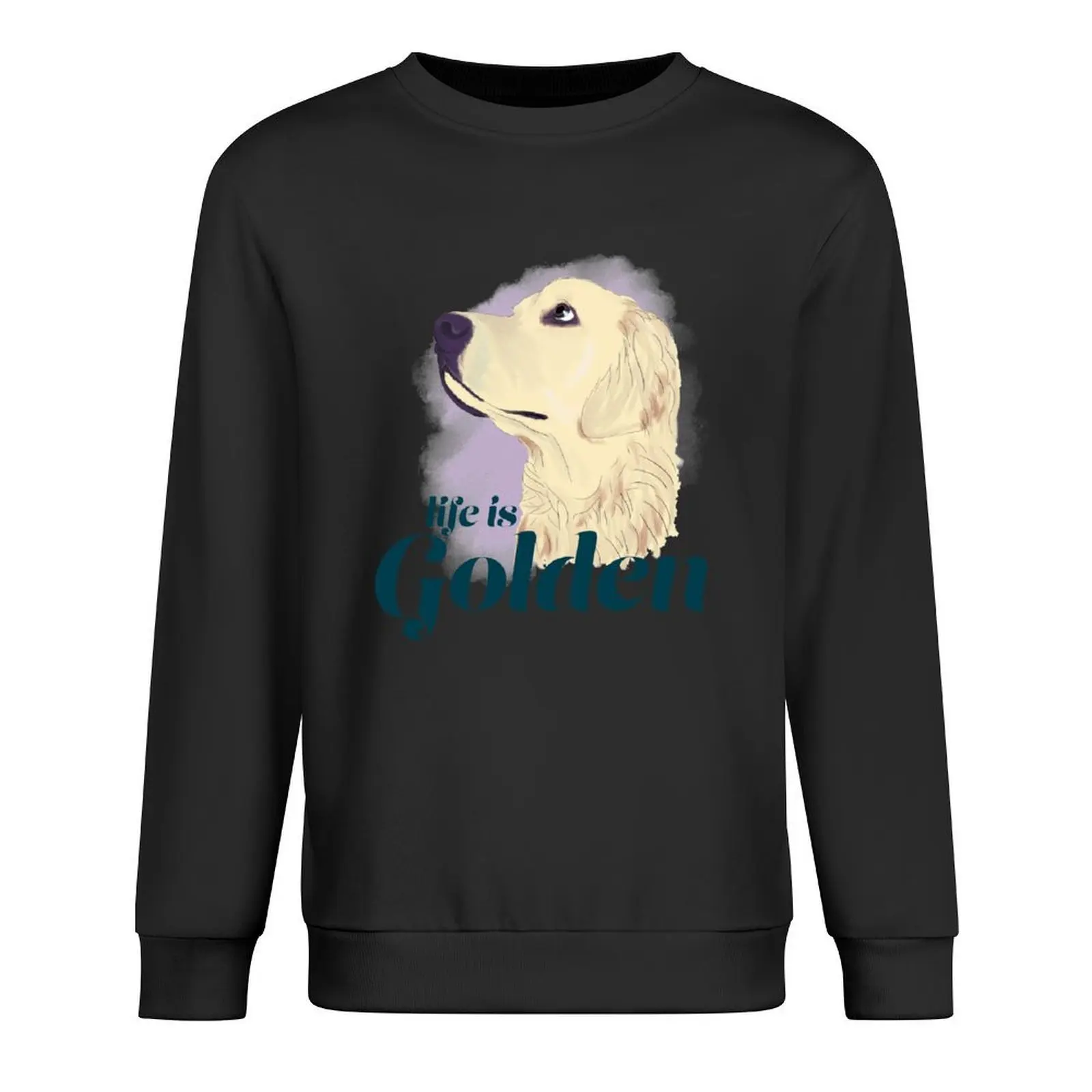 

Life is Golden Pullover korean autumn clothes blouse graphic t shirts men male clothes sweatshirts