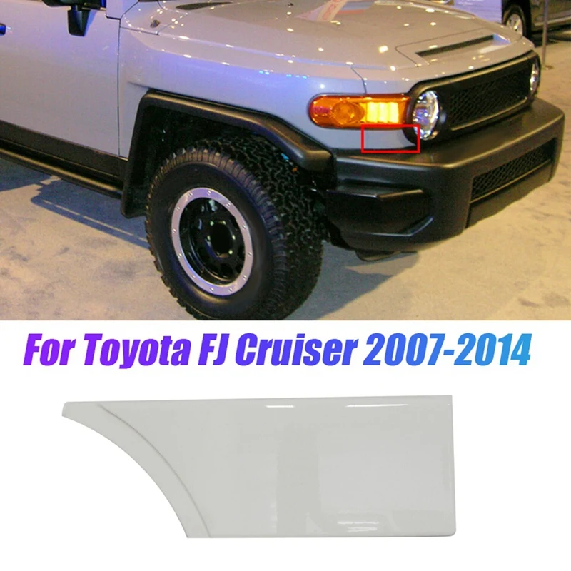 Right Front Lower Bumper Filler Plate 52513-35100-A0 For Toyota FJ Cruiser 2007-2014 Fender Corner Trim Cover Parts Accessories