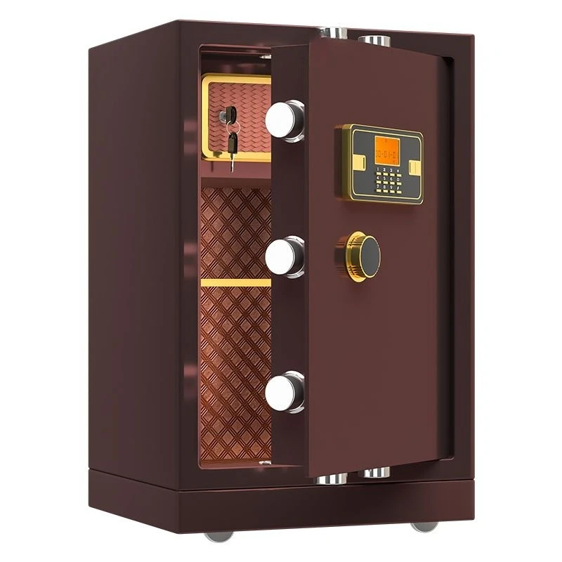 Safe Weighted Home Office Anti-theft Fireproof Heavy Duty Intelligent Alarm Safe