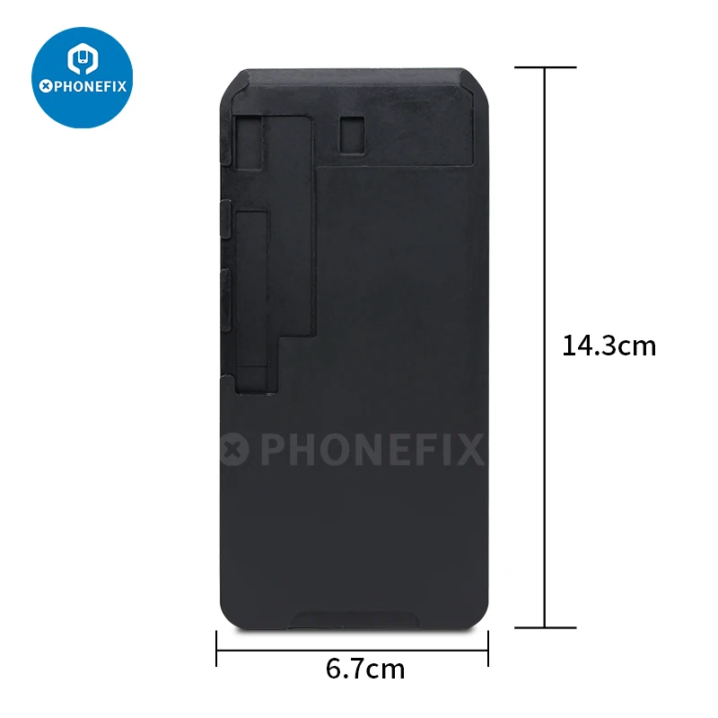 No Fold Flex Cable Rubber Pad OCA Laminating Assembling Position Mold Mat LCD Screen Refurbish Mould For iPhone 6-13pro Repair