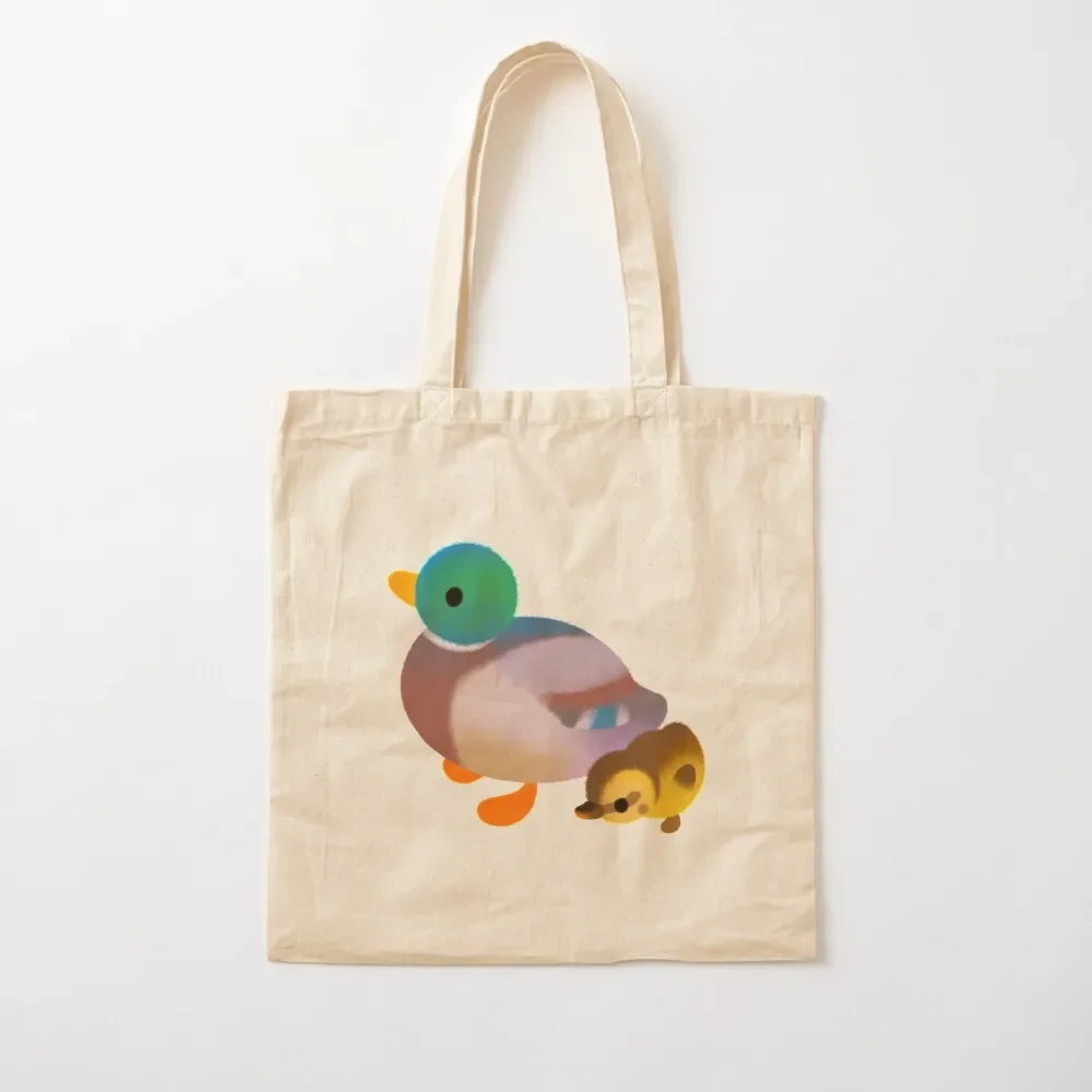 Duck and Duckling - dark Tote Bag Candy bags Cloth bags Canvas Tote Bag