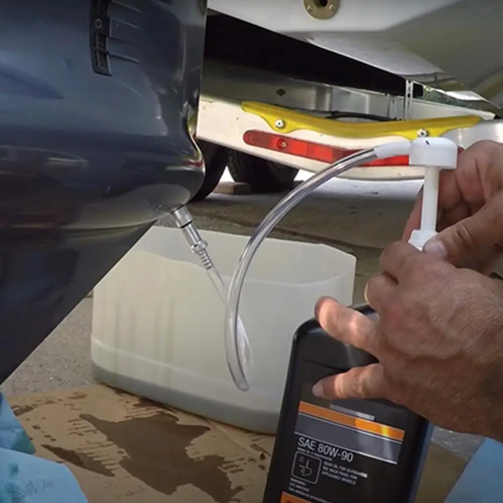 

Pump For Transfer Gear Oil, Differential And Transmission Fluid,Fits Standard Quart Bottles Gear Lube Pump With 3rd Hand Ad H4I8