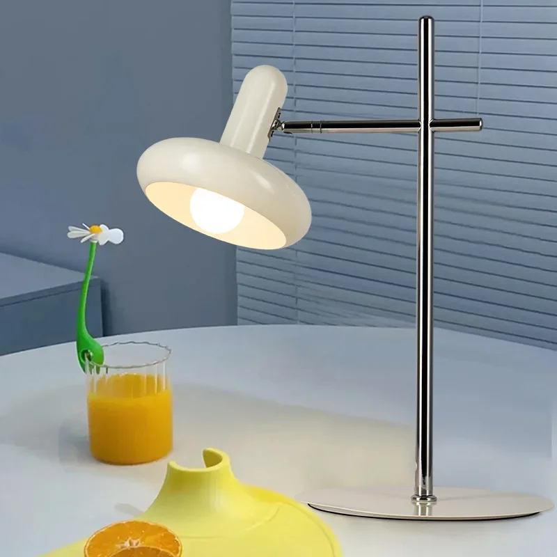 Bedroom Cream Style Floor Lamp Modern and Simple Living Room Sofa LED Light French Personalized Indoor Eye Protection Light