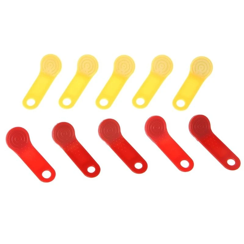 R1WD 10 PCS Kecil DS1990A-F5 Baca-Hanya Untuk Kartu Cerdas TM IB Card Ibutton I-Button Untuk Touch Electronic untuk Pembaca Tag