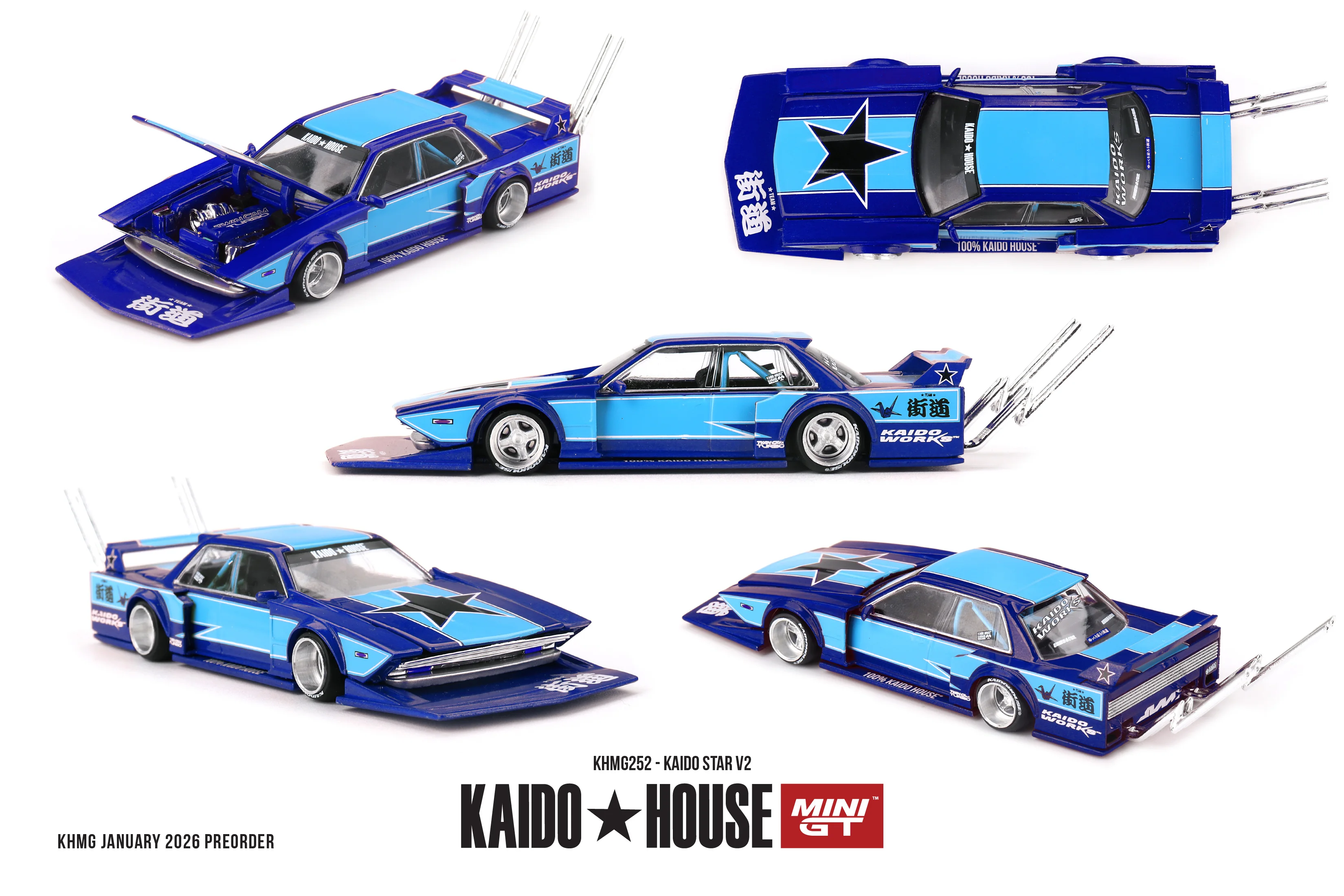 Advance）Kaido House + MINIGT 1/64 Skyline GT-R AE86 Sprinter