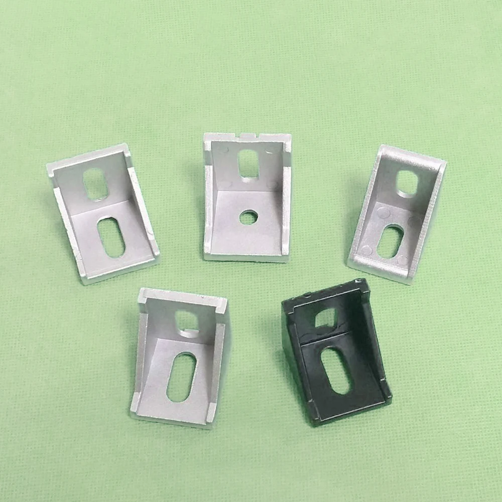 1Pcs 4040 Aluminum Profile Angle Code  Corner Fitting Vertical Connectors 90 Degree Bracket Thickened Powerful Footstand