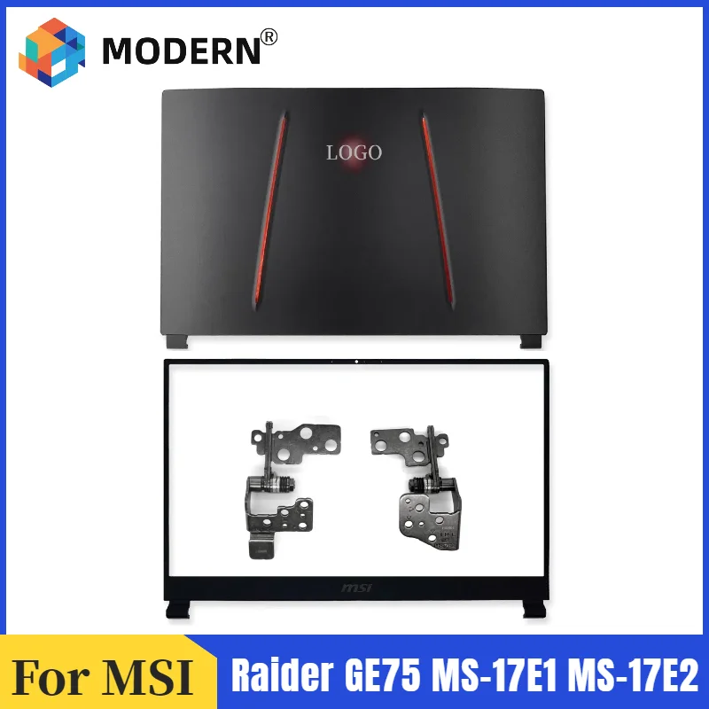 NEW Original For MSI Raider GE75 GE75VR MS-17E1 MS-17E2 MS-17E9 LCD Back Cover Top Case/Front Bezel /Hinge 17.3