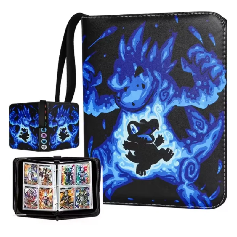 2024 Charizard Holder Binder Card Book Collections Folder Anime Card Protector Notebook for Pokemone Album 400Pcs christmas gift