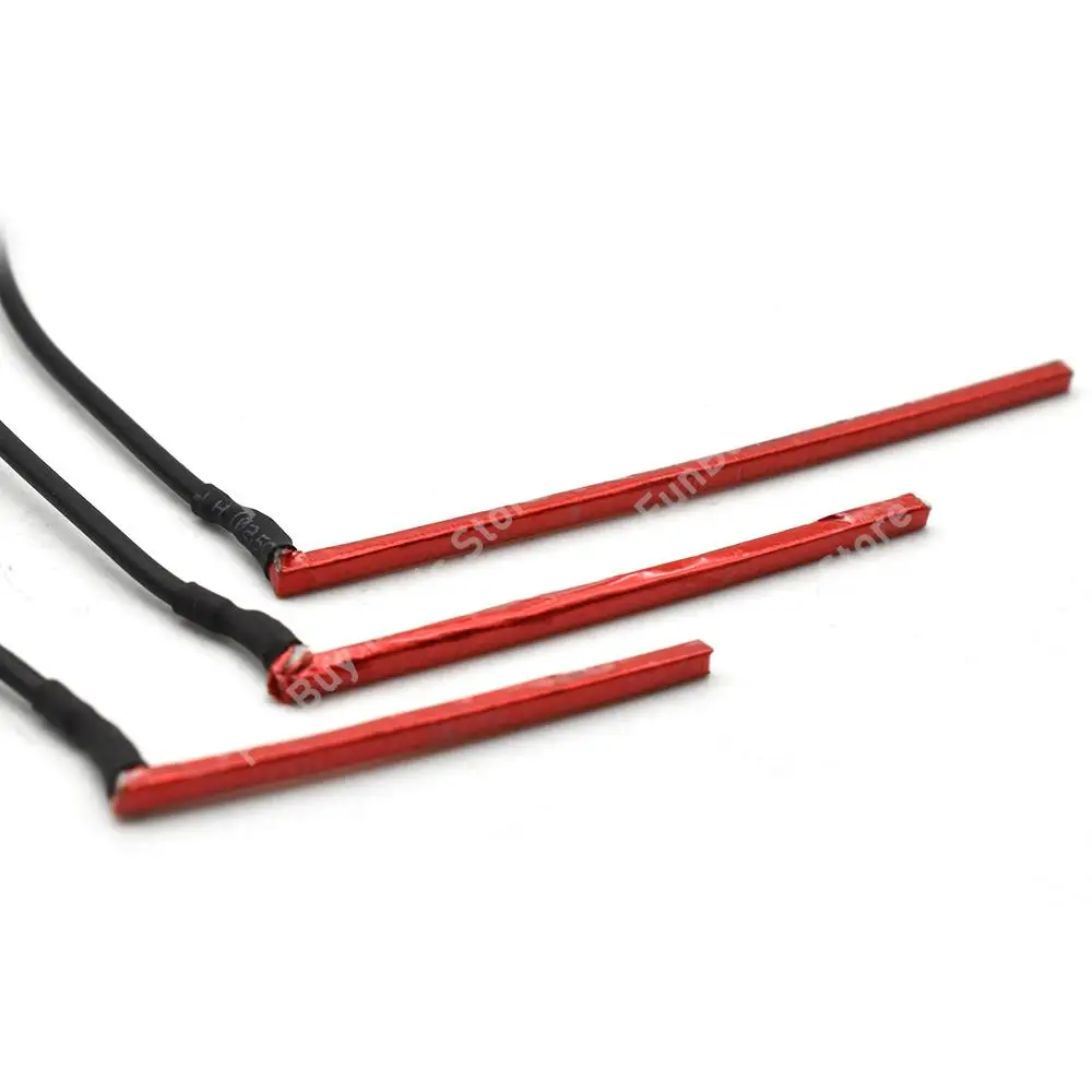 20pcs Soft Acoustic Guitar Preamp Bridge Saddle Piezo Under Pickup Rod Piezo for Guitar Ukulele Bass Violin Guitar Accessories