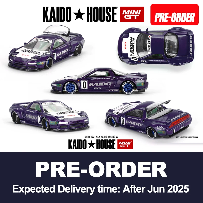 Kaido House NSX Kaido Racing V2 purple alloy car model 173