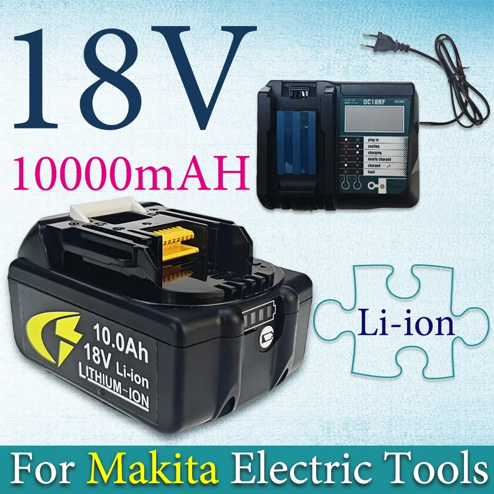 

for Makita 18V 10000mAH Battery BL1830B BL1850B BL1850 BL1840 BL1860 BL1815 Replacement Lithium Battery