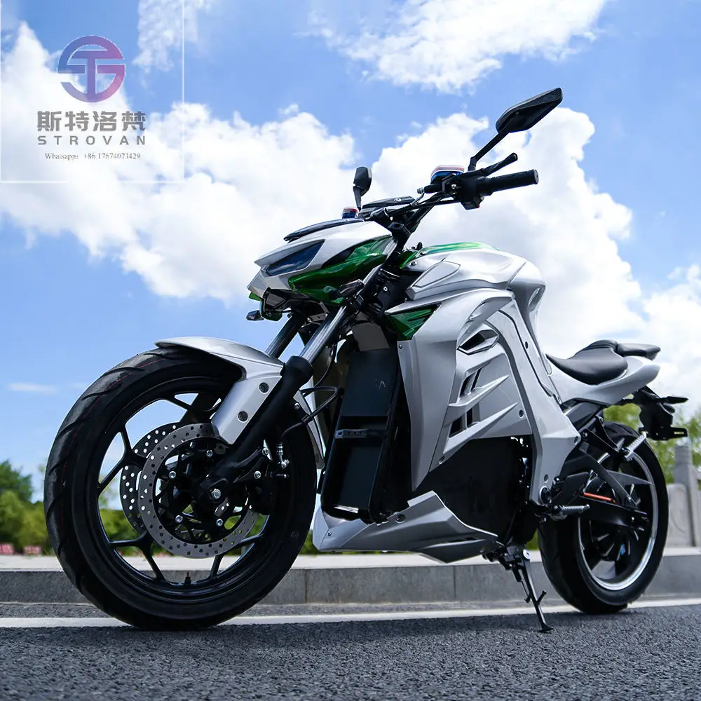 Factory 72V 8000W 120Ah Electric Motorcycle Long Range 120km/h Speed Racing Sport for Adults EEC COC Certified Moto New