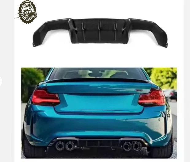 

Dry Carbon Fiber Bodykit Car Accessories Roof Trunk Spoiler Rear Wing