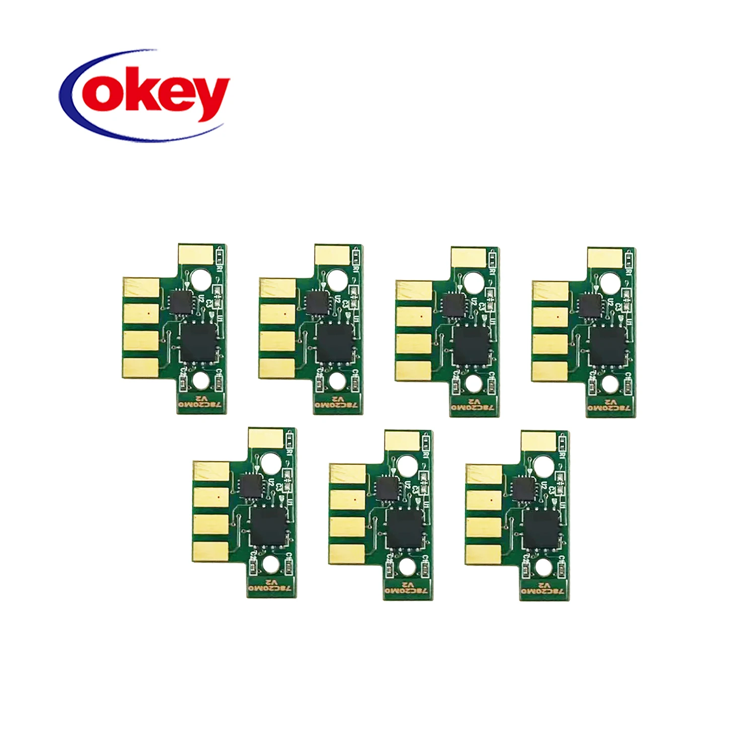 78C20K0 78C20C0 78C20M0 78C20Y0 Toner Cartridge Chip or LEXMARK CS421 CS431 CS521 CS622 CX421 CX522 CX622 CX625