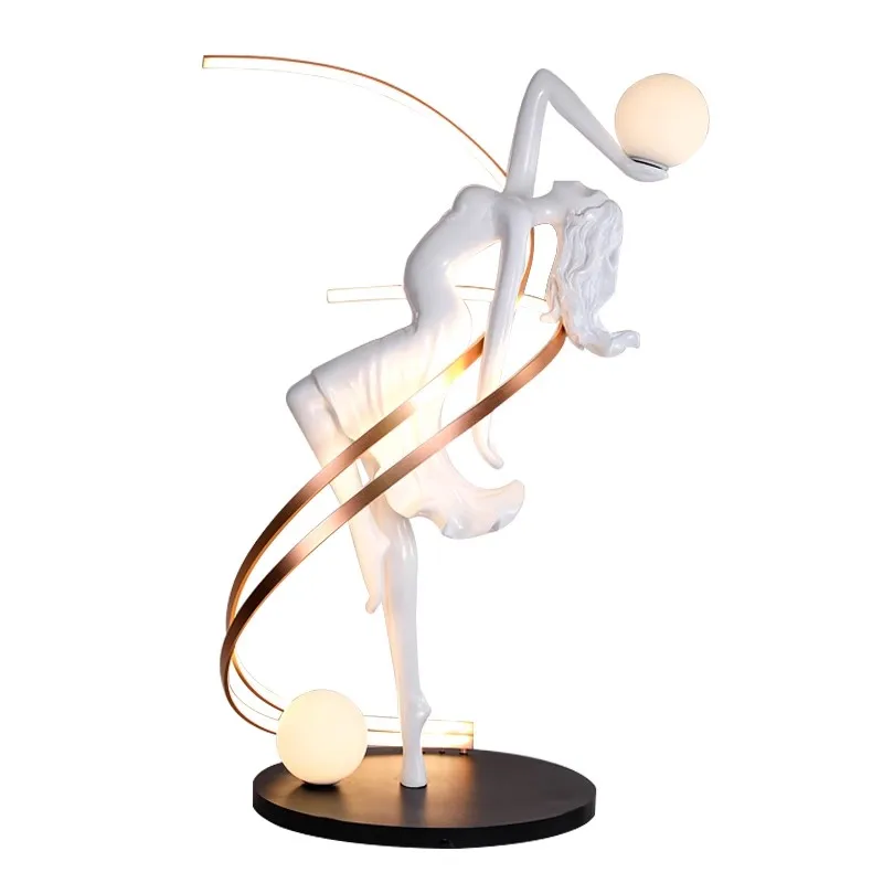 Modern Light Emitting Diode Large E27 Base Home Floor Lamp