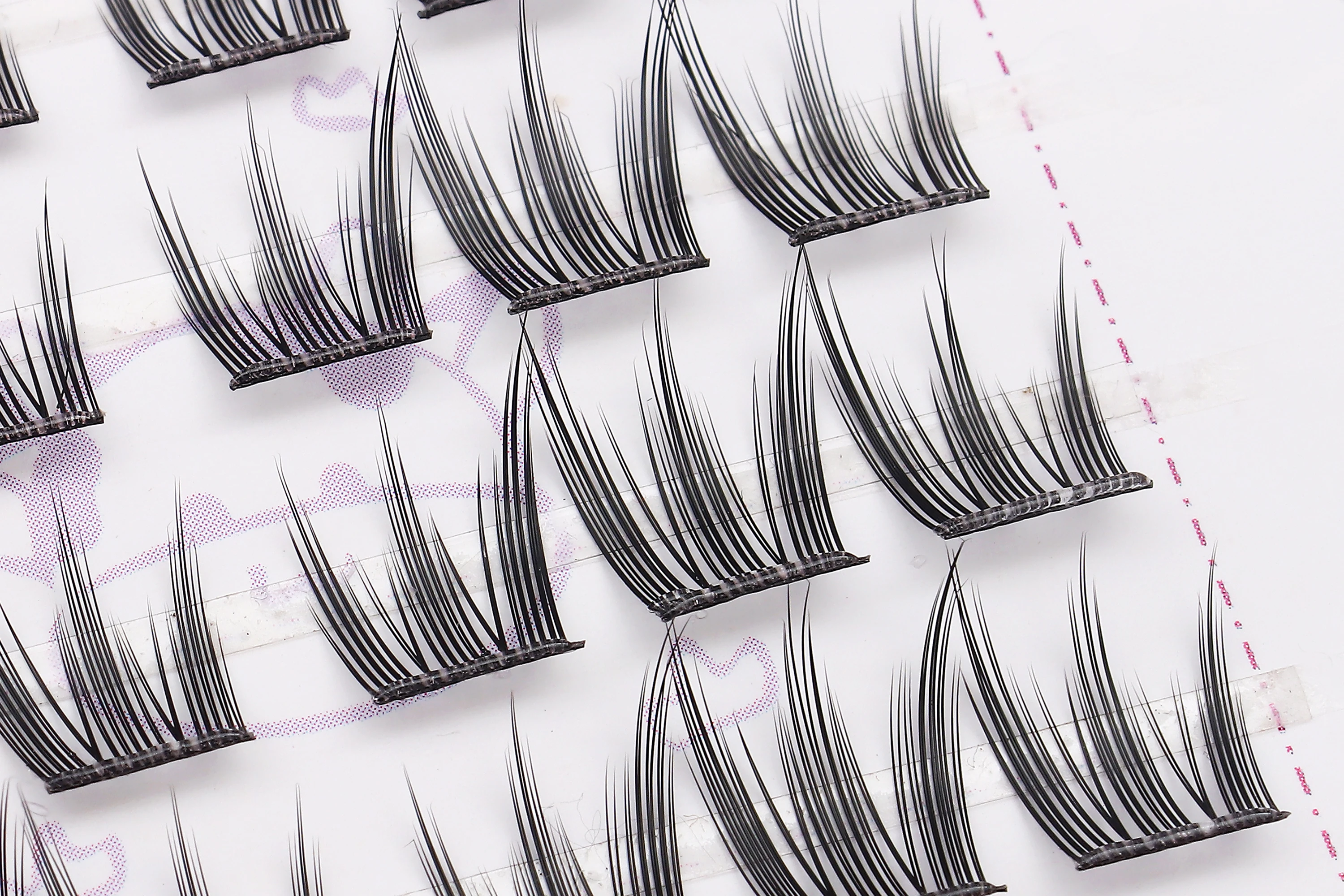 DINGSEN 1 Set Premium Kleberfreie Manga-Wimpern, Weiche, Flauschige Einzelwimpern für DIY Natürliche Wimpernverlängerung – Detail 7