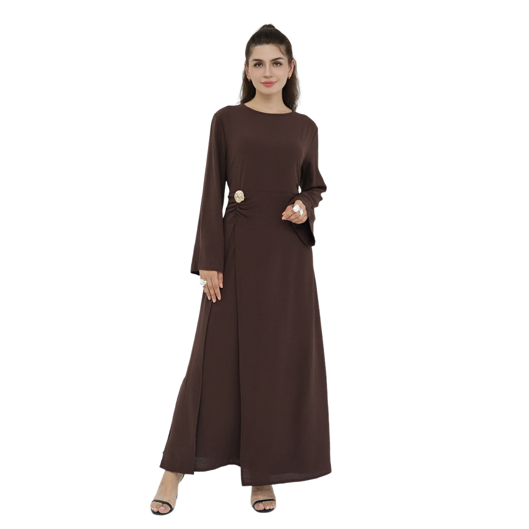 

Fashion Dubai Modest Dress Muslim Women Abaya Islam Clothing Turkey Arab Robe Kaftan Evening Party Gown Musulmane Femme Vestidos