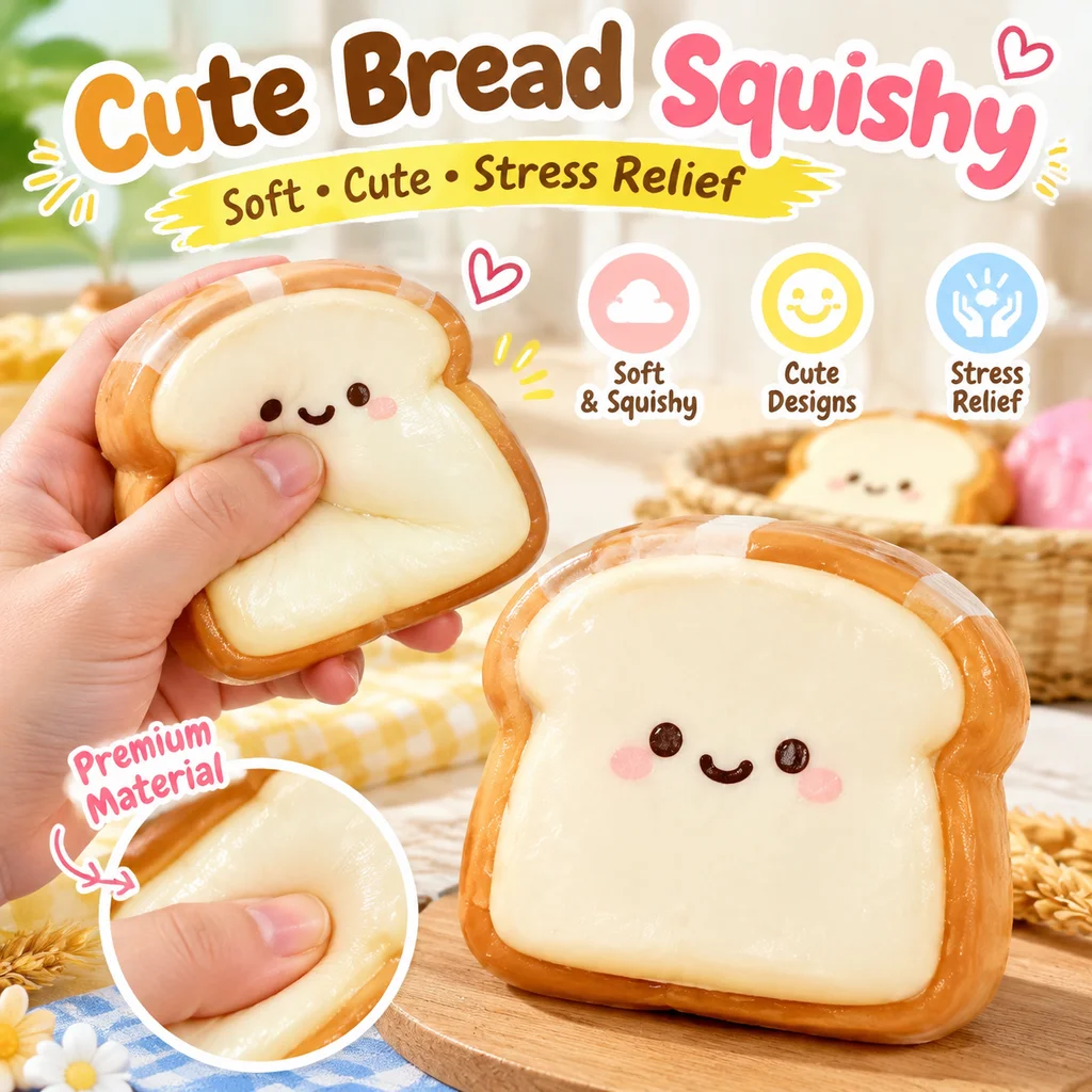Squishy Toy Mystery Blind Box Pastel Mochi Simulated Food Fidget Squeeze Stress Reliever Antistress Foot Squishy Toy Gift