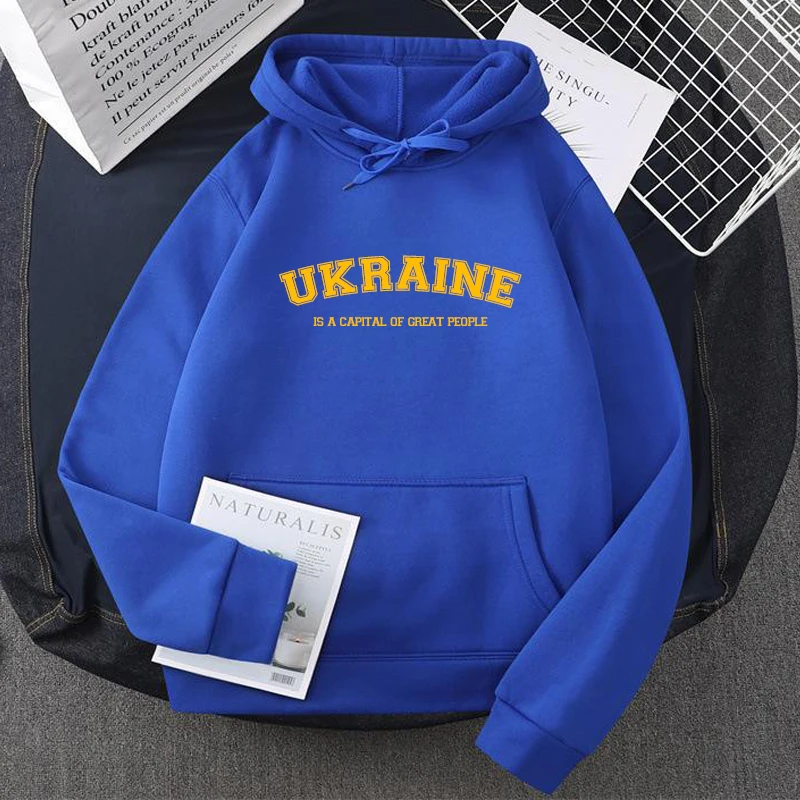 

Ukrainian Hoodies Ukraine Sweatirt Men Women Pullover F Youth Faion Slim Fit Nine Sve Henry Collar T-irt